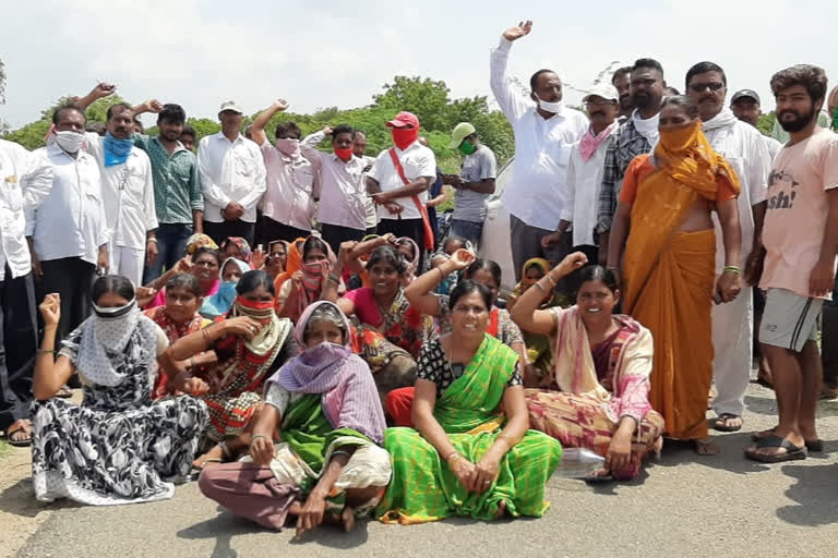 Formers Oppose Seetharama Project Works Mahabubababd