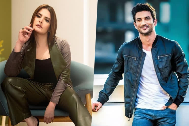 sushant singh rajput, zareen khan, ETVbharat