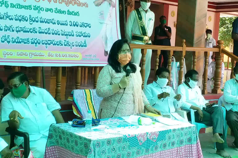 Collector Sri Devasena Tour In Bheempur Mandal