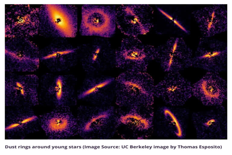 survey of star for exoplanets, Gallery of dusty star systems