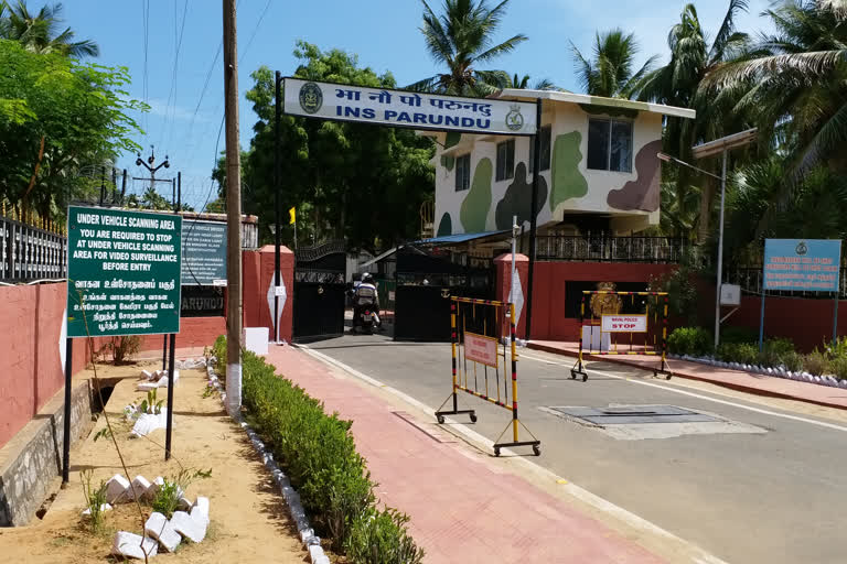 ramanathapuram naval air station workers affected by corona