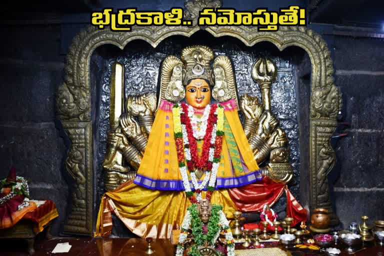 Shakambari Celebrations In Warangal Bhadrakali Temple