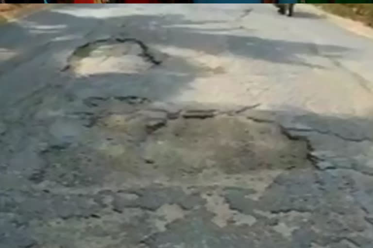 konaseema roads in damaged stage in east godavari district