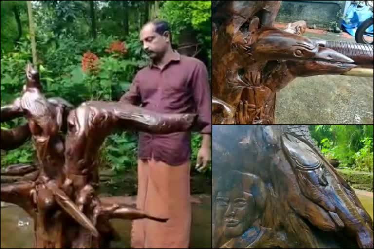 art in roots  kannur news  കണ്ണൂര്‍ വാര്‍ത്തകള്‍  ചിത്രകല  ലോക്ക് ഡൗണ്‍ വാര്‍ത്തകള്‍