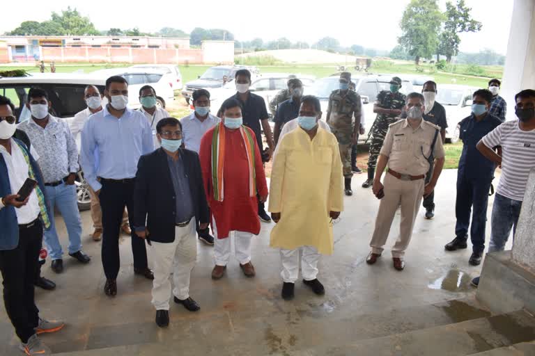 minister-amarjeet-bhagat-inspected-quarantine-center-