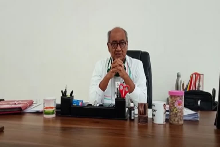 former Madhya Pradesh Chief Minister Digvijaya Singh