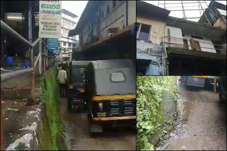 തളിപ്പറമ്പ് ബസ് സ്റ്റാൻഡ് വാർത്ത  കണ്ണൂർ പരാതിയുമായി ഓട്ടോ ഡ്രൈവർമാർ  കണ്ണൂരില്‍ കക്കൂസ് മാലിന്യം ഓട്ടോ സ്റ്റാൻഡിലേക്ക്  thalliparamb bus stand news  complaint auto driver  kannur thalliparamb bus stand news