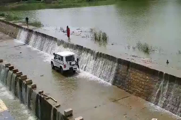 Overflowed Banjara Dam