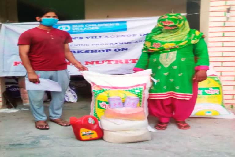 Ration distributed to 217 poor families in Nuh