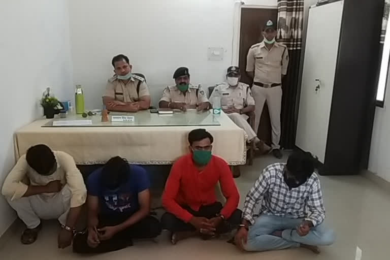 Bhind Police arrests four accused in kidnapping case