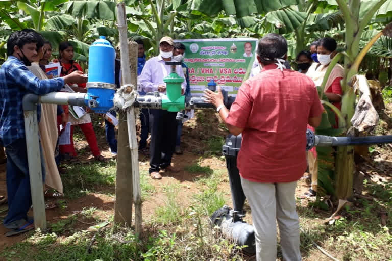 Farmers' awareness on drip irrigation