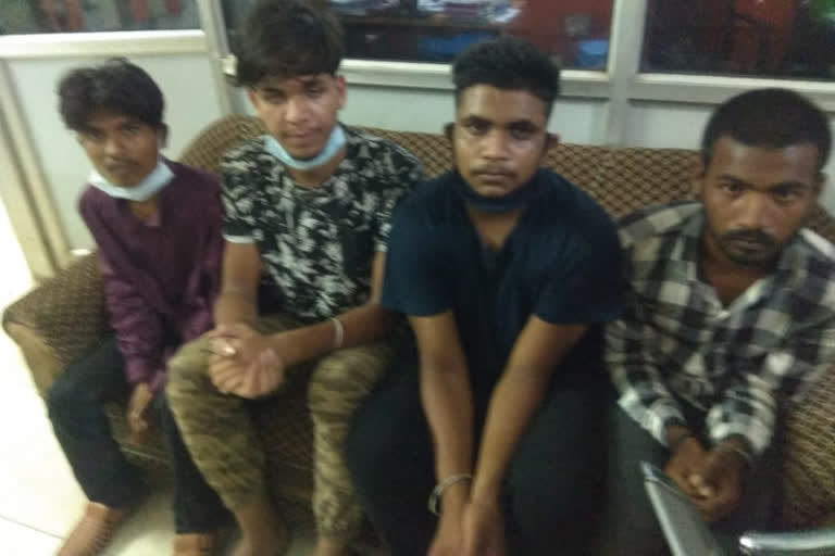 4-theft-accused-arrested-in-raipur