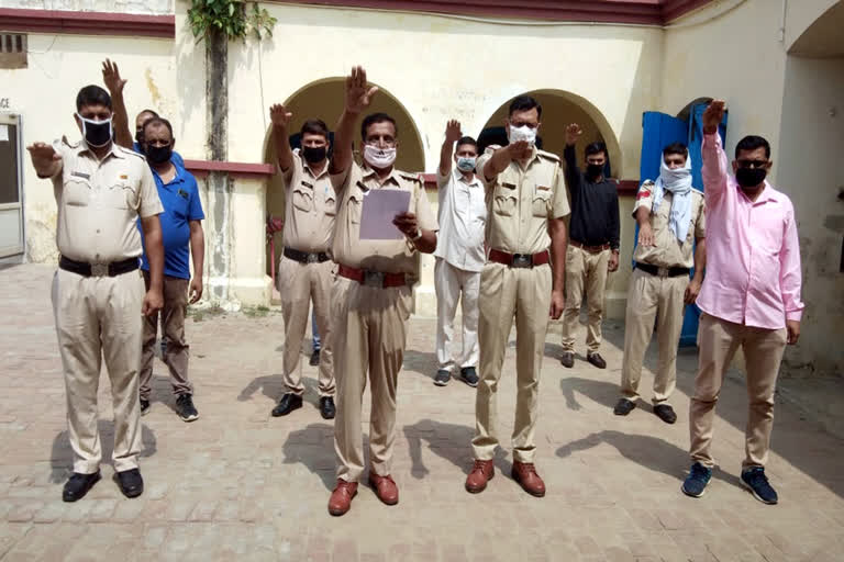 radaur Police conducts 'Nashe ko Kho Na' Abhiyan on International Anti Drug Day