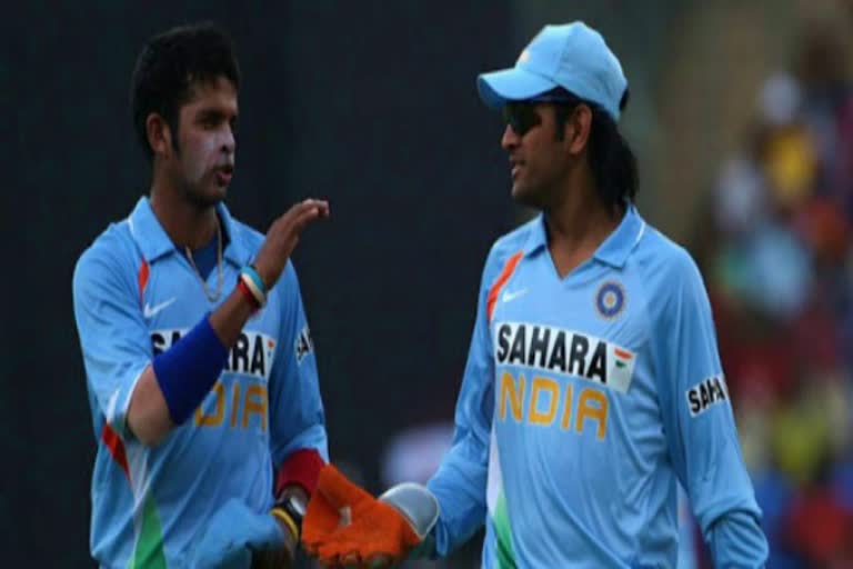 Someone should take Dhoni on their shoulders and walk along the Ground says Sreesanth