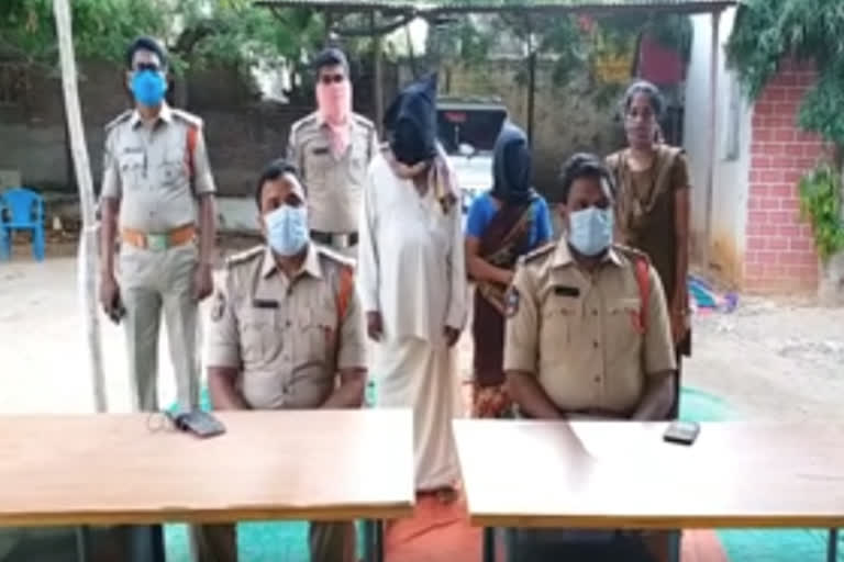 prakasam dst police arrested the persons who murder his own brother for property