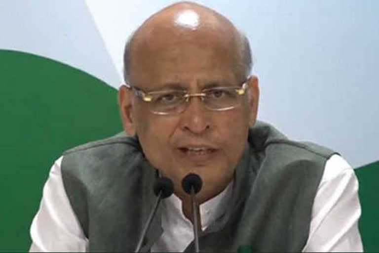 Congress leader Abhishek Singhvi tests +ve for COVID-19