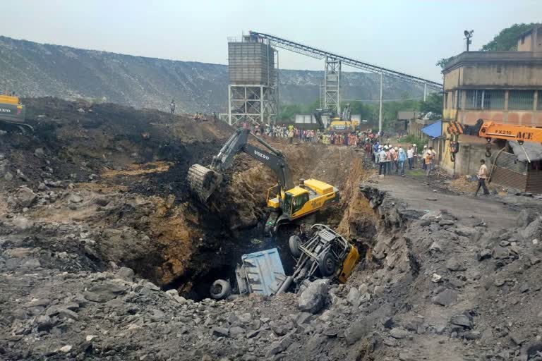 Begunia mine collapsed