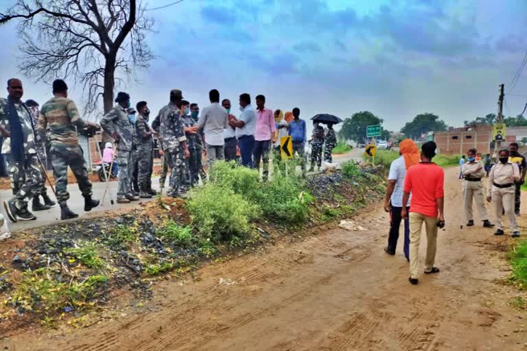 Protest against land ryots