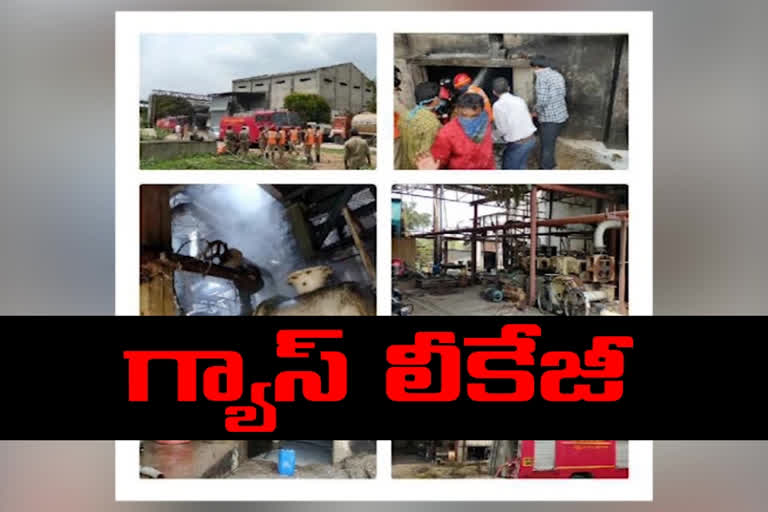 Gas leak in s.p.y agro industries, caused 1 death in kurnool district