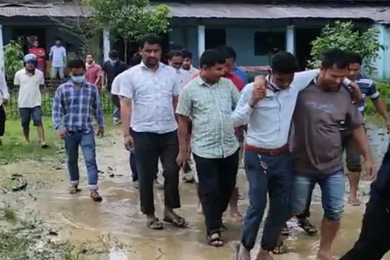 Moran student union visited many relief camp in Tinsukia