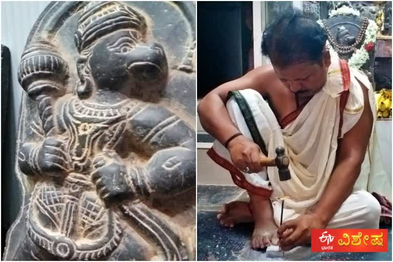 A unique Hanuman devotee is in Koppal