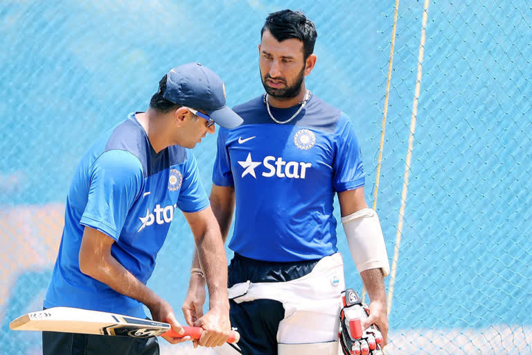 Cheteshwar pujara talk about advice given by rahul dravid