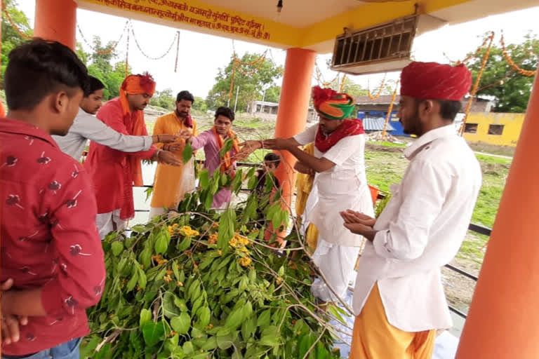 Pran Pratishtha Mahotsava organized at Mahadev Ghat