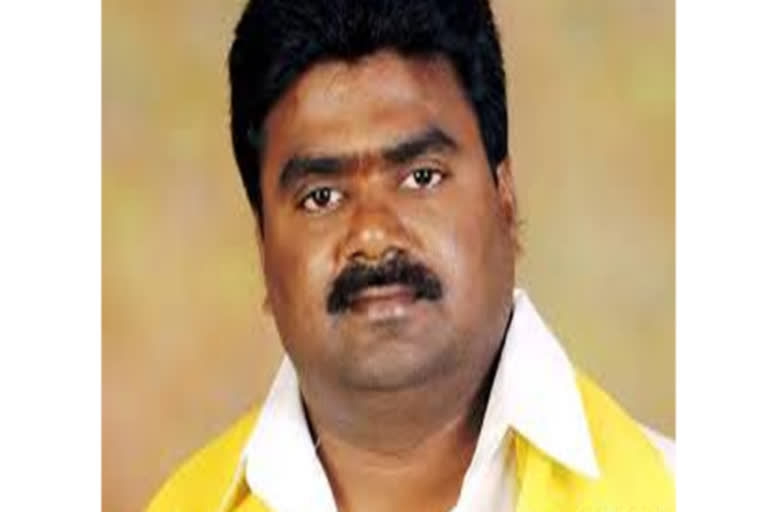 kuna ravikumar fired on ycp govt  about corona patients