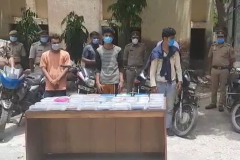 Sector 24 police of Noida arrested 4 accused of inter-state robbery