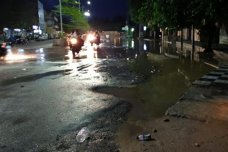 heavy rain in nizamabad city