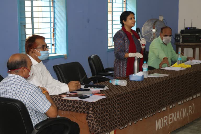 Collector took meeting with sector officers