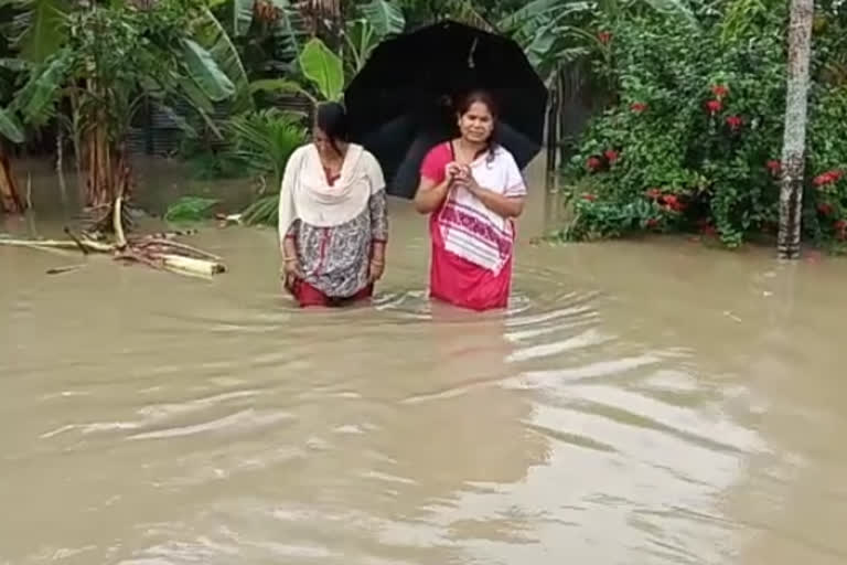 Flood at goreswar