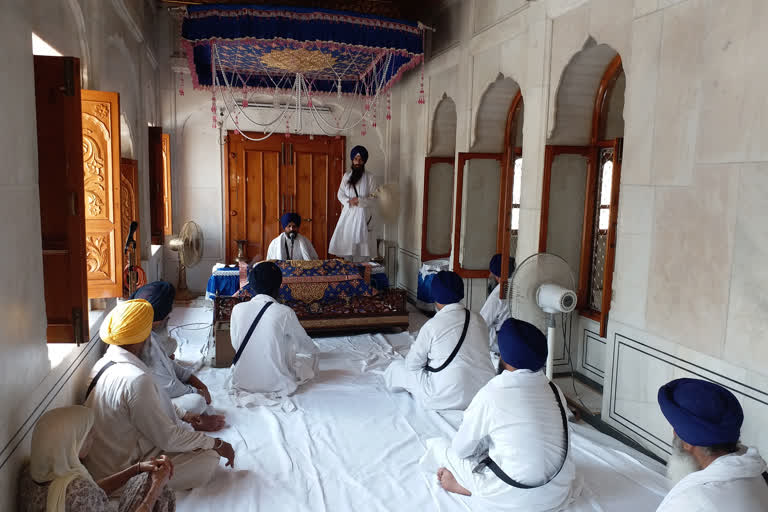 ਸ੍ਰੀ ਅਕਾਲ ਤਖ਼ਤ ਸਾਹਿਬ 'ਚ ਸ੍ਰੀ ਅਖੰਡ ਪਾਠ ਸਾਹਿਬ ਆਰੰਭ