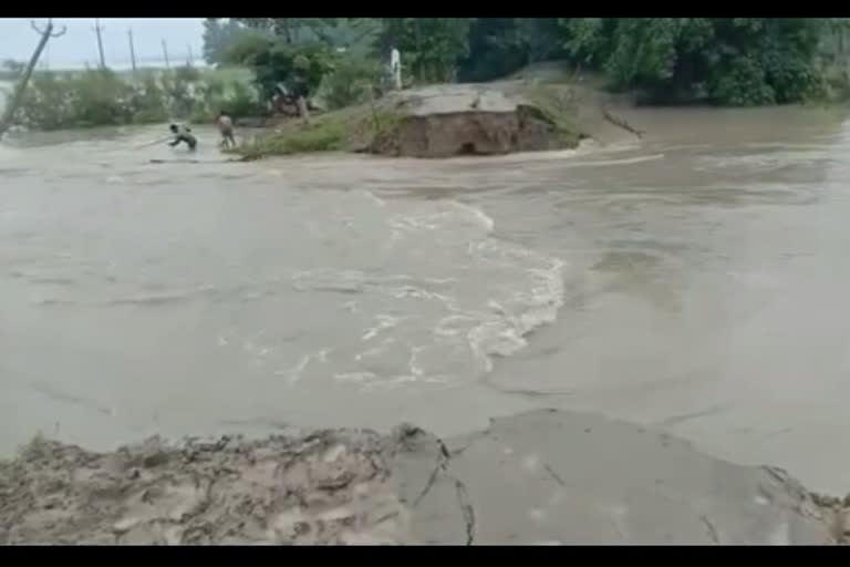 Flood at Amguri Dikhowmukh