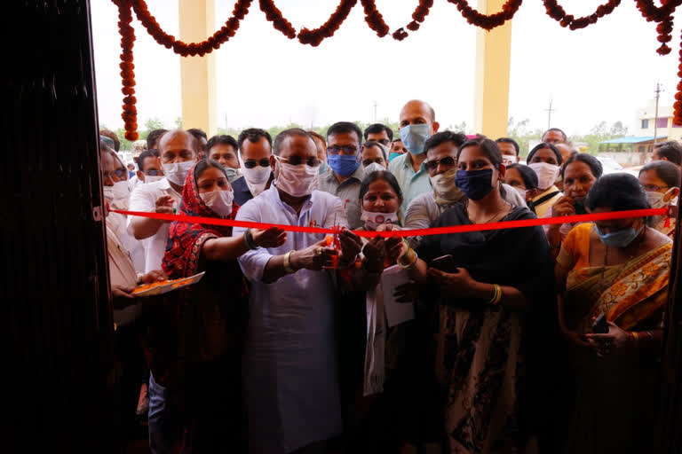 new tehsil office was inaugurated by minister guru rudra kumar