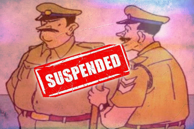 polices suspension in nandyala