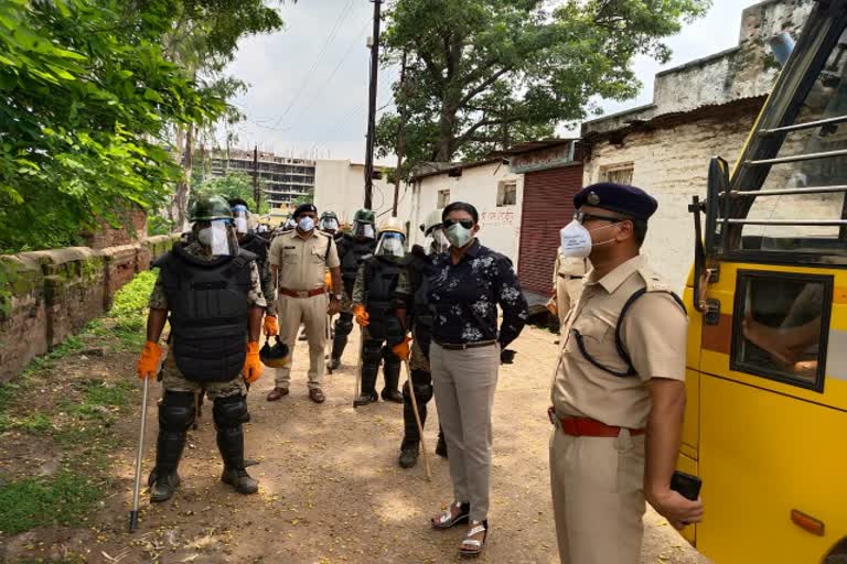 Medical Team with Police Force