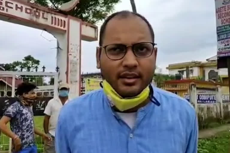 NO CLEAN QUARANTINE CENTER PROTEST at hailakandi