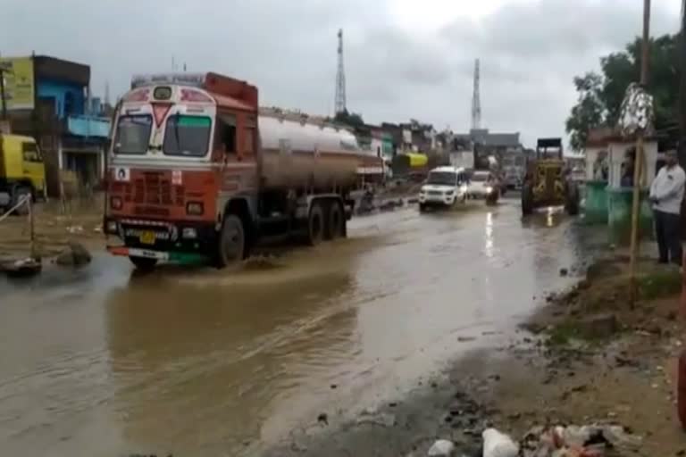 MLA inspected flyover construction work