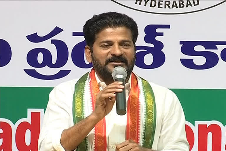 Mp revanth reddy letter to cm kcr over the issue of corona tests