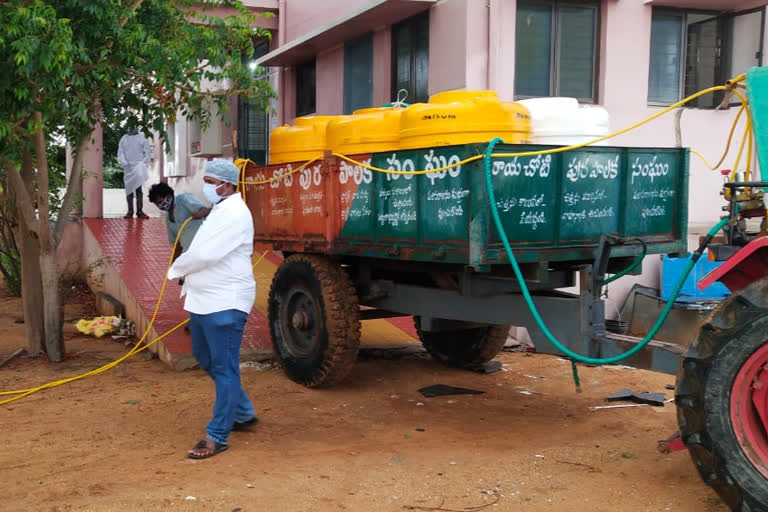 corona affected to family in kadapa district rayachoti constituency