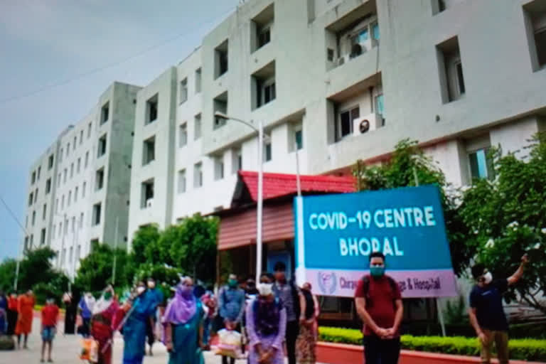 Corona patients growing continuously in bhopal