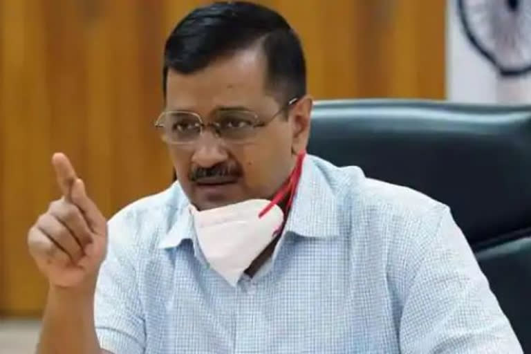 Delhi Chief Minister Arvind Kejriwal during an online press briefing