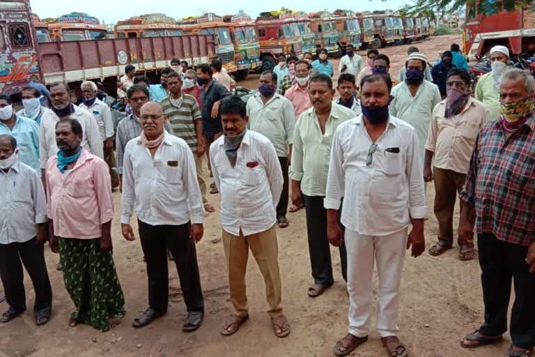 lorry union meeting at cheerala