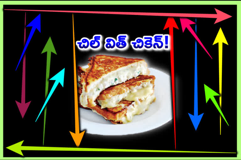 how-to-prepare-chicken-sandwich-at-home-full-recipe-in-telugu