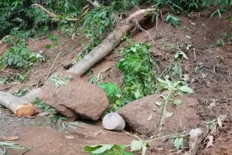 Landslide in Guwahati Maligaon