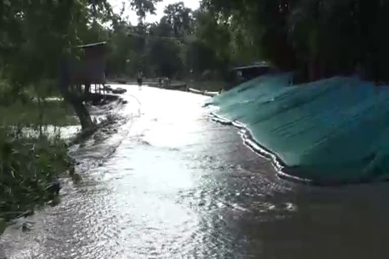 Flood At Dibrugarh District