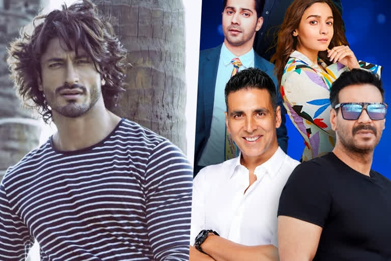 vidyut jammwal, disney+hotstar live, bollywood star power trend, ETVbharat