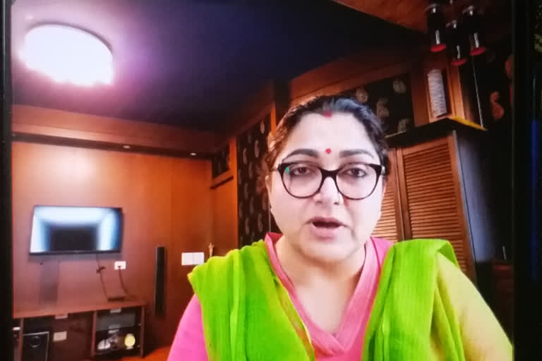 Congress spokesperson Khushbu Sundar