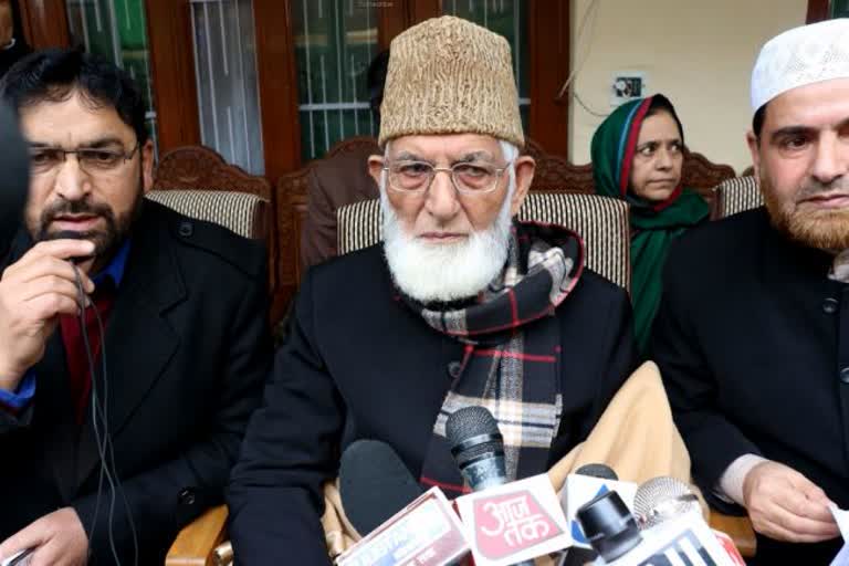 Geelani and the separatist politics